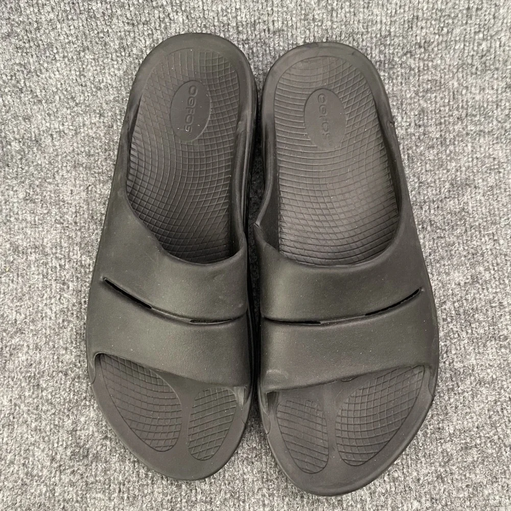 OOFOS OOahh Recovery Sandals Unisex Mens 13 Womens 15 Slides OOfoam Comfort